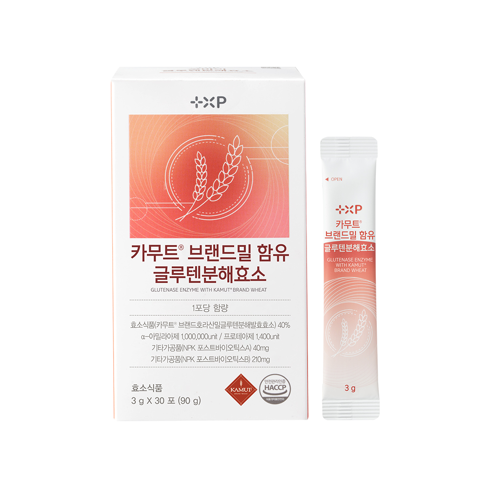 카무트 브랜드밀 함유 글루텐분해효소